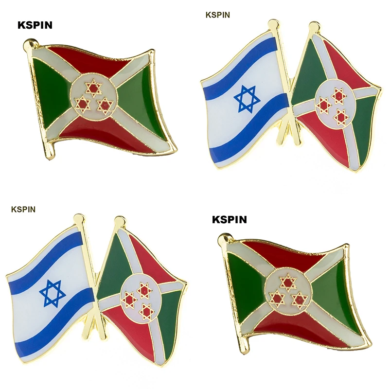 Burundi Flag Badges on Backpack Kits Przypinki in Brooches Pins Icons