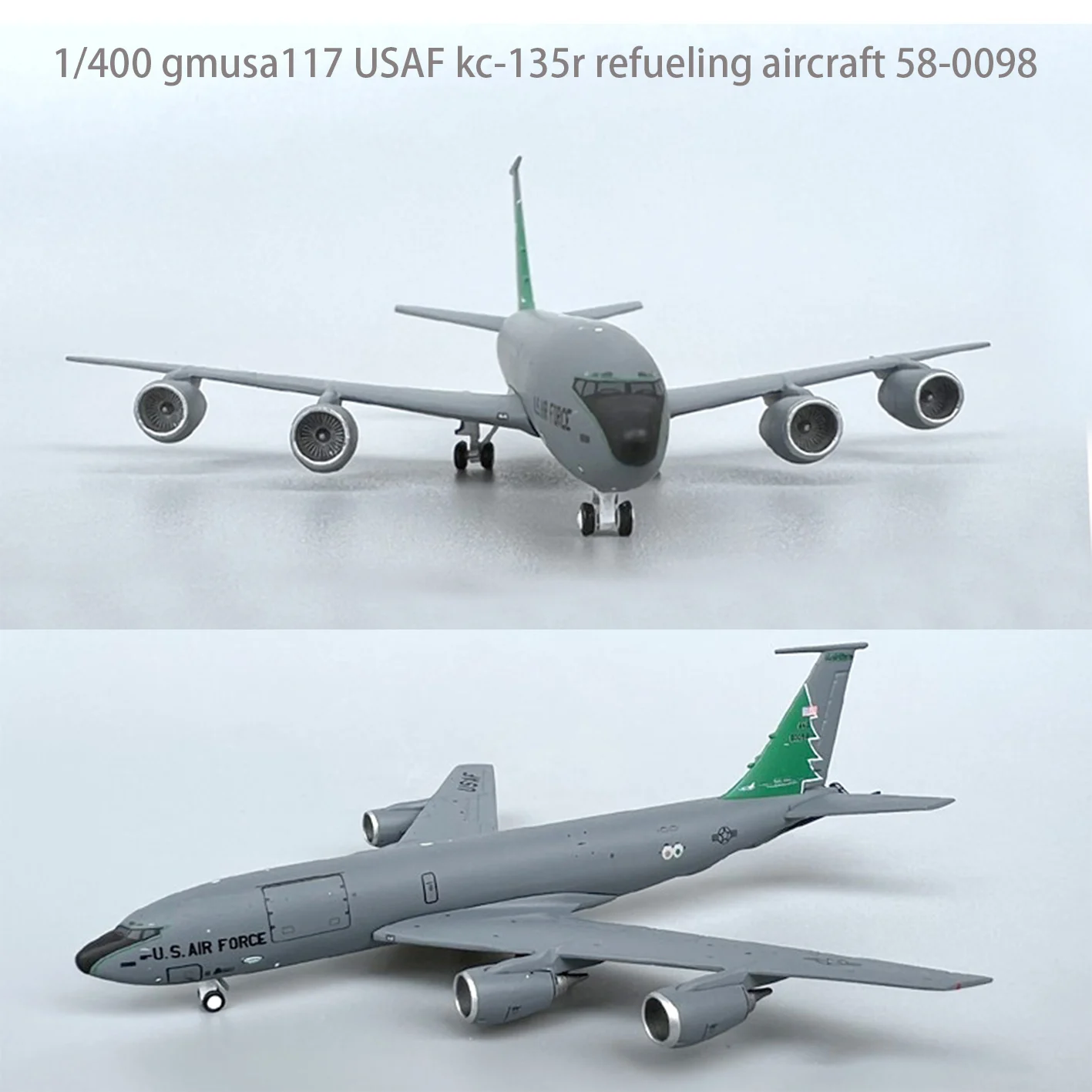 Fine 1/400 gmusa117 USAF kc-135r refueling aircraft 58-0098  Alloy collection model