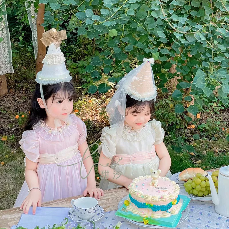 

Summer New Arrivals Flower Girl Dresses for Weddings Girl Boutique Clothes Kids Dresses for Girls Party Lolita Sweet Eid Dress