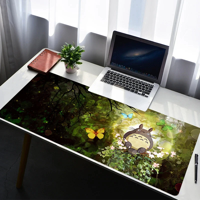 

Mouse Pad PC Non Slip Rubber Cartoon Mousepad Laptop Gamer Cabinet Keyboard Pad T-totoro Office Computer Gaming Desk Mouse Mat