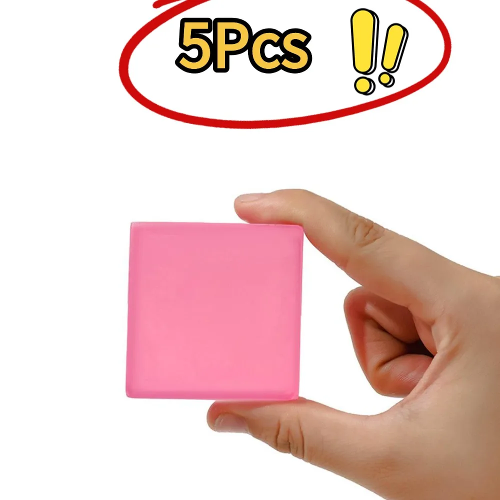 

5Pcs Handmade Rose Essential Oil Soap Gently Moisturizing Treatment For Acne Smooth Nourish Skin Luxurious Bath Skin Care