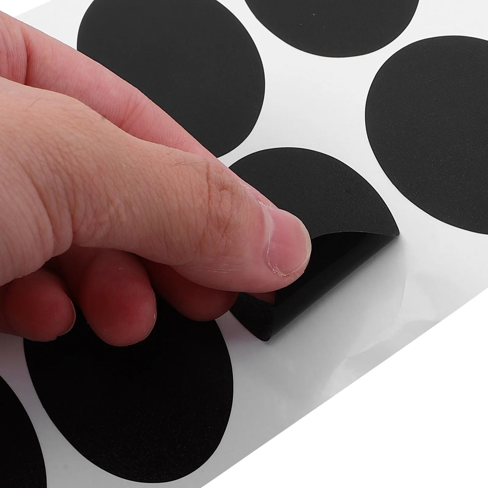 4 Sheets Writable Label Sticky Classification Stickers Name Tag Waterproof Erasable Replacement Blank Sticky Labels