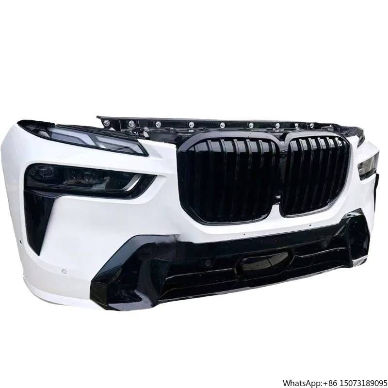 New Model for X7 G07 Front Bumper Assembly CE Certified Replacement Grill Radiator Headlight Body Kit for Xdrive40I 40IX 50IX