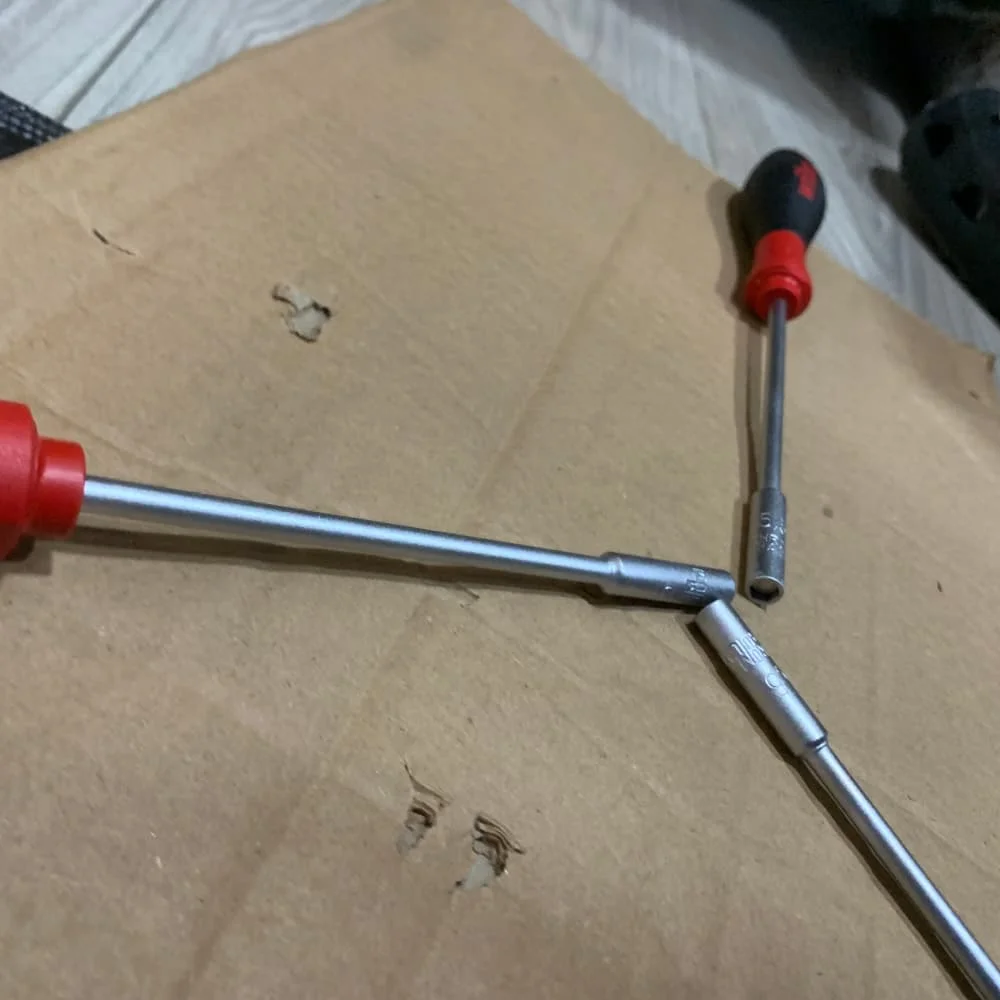 

1PCS 5.5*125 mm Copier Repair Tool Socket Screwdriver Specialized for Xerox with Strong Magnet