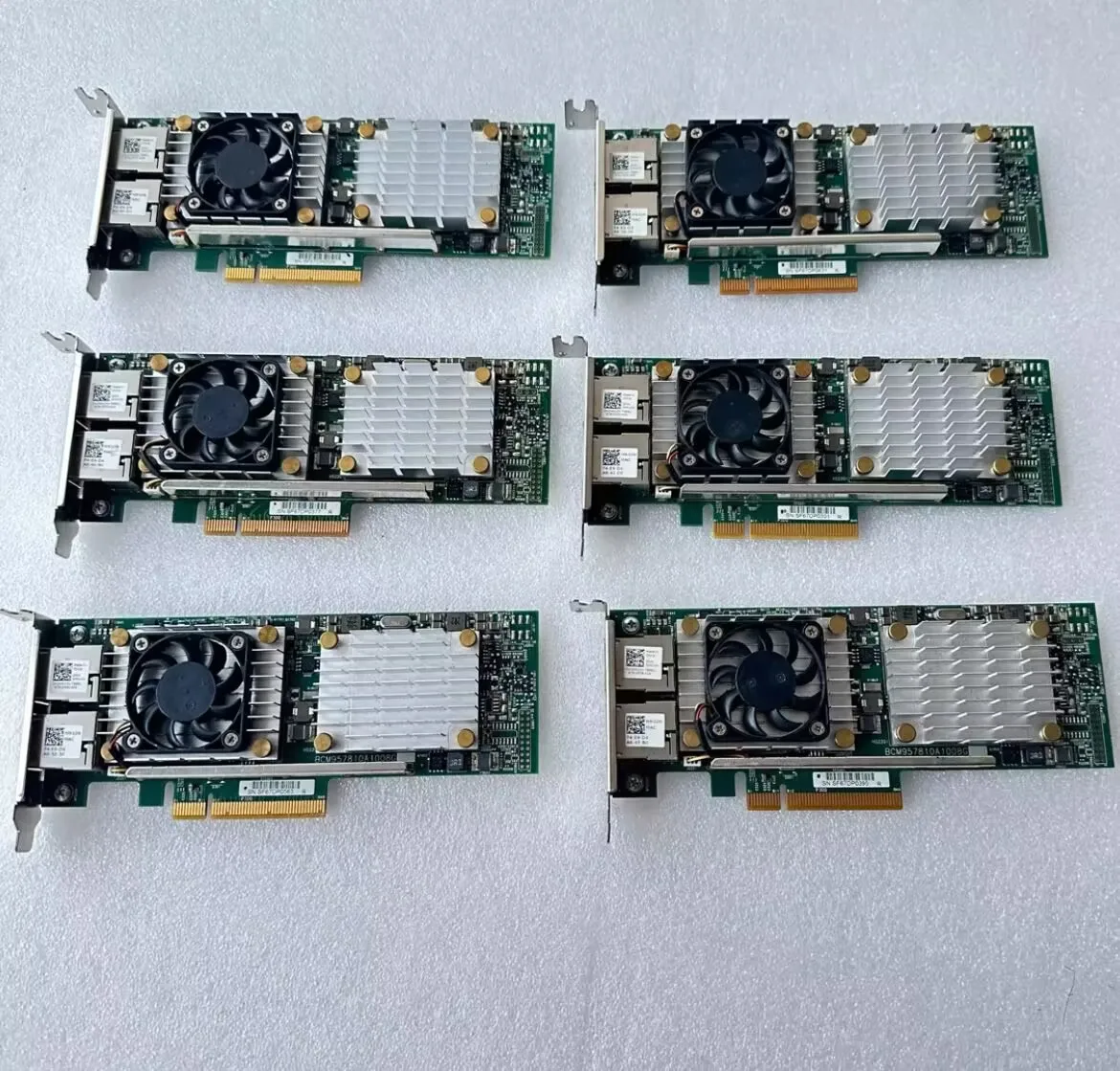 

Оригинальный преобразованный сетевой адаптер 0W1GCR HN10N 57810S 10GBASE-T, 10-гигабитная Ethernet-карта W1GCR 0HN10N