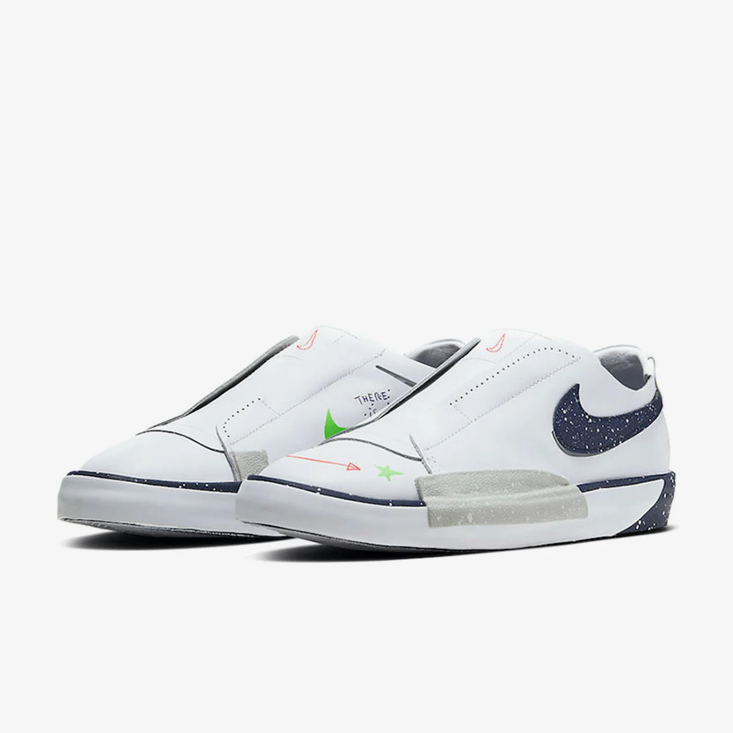 

Nike genuine Blazer Unisex Comfortable Casual Sneakers CW2619-141