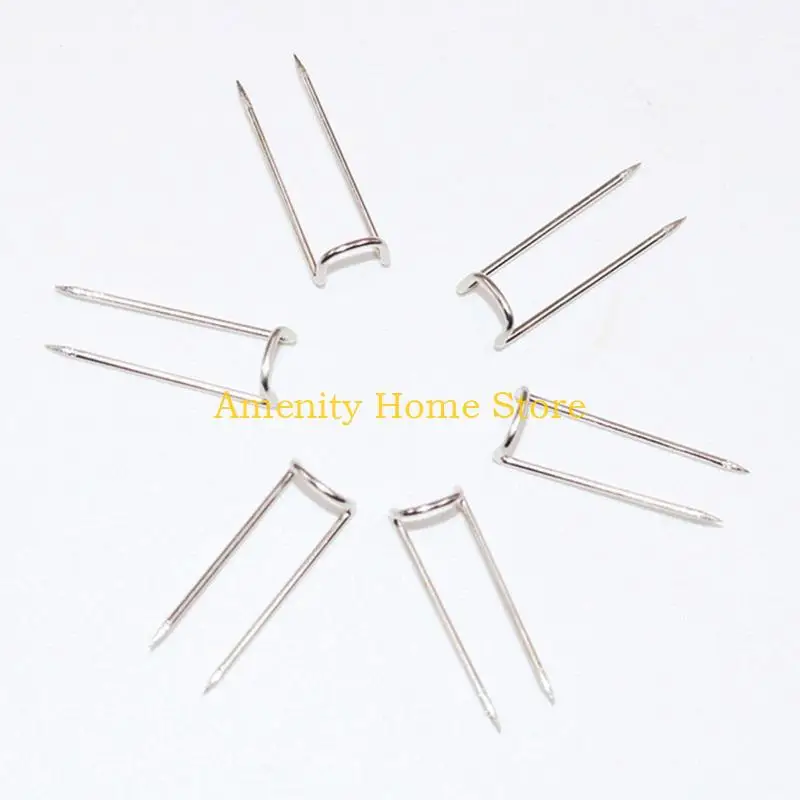 F26C Metal U Pins 50pcs/100pcs/200pcs Patchwork Sewing Pin Quilting Craft for DIY Sewing Jewelry Sewing Fabric Craft Decor