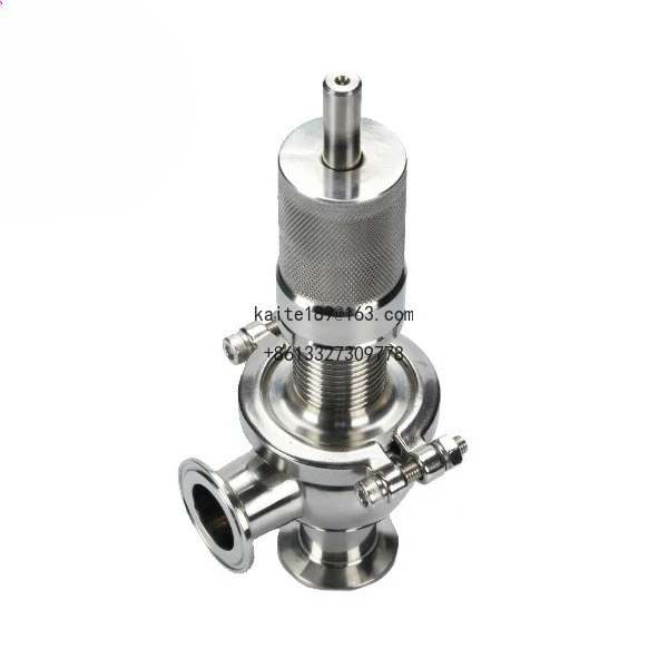 

2025 Stainless Steel Clamp End Safety Valve Air Pressure Release Valve