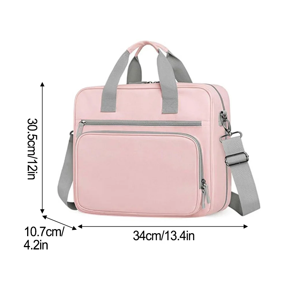 

3-дюймовый 3-кольцевой переплет на молнии с плечевым ремнем, органайзер для документов большой емкости, 700 листов для офиса и школы