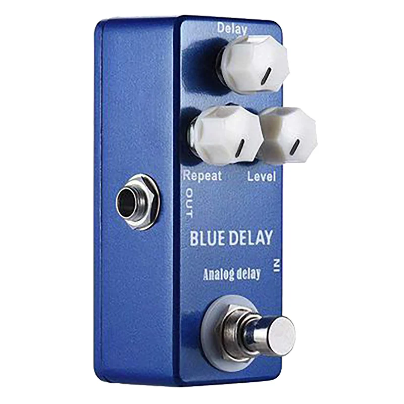 MOSKYAUDIO Deep Blue Analog Delay Mini Guitar Effect Pedal True Bypass Guitar Parts & Accessories