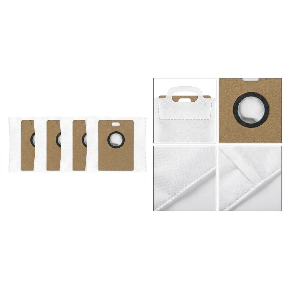Self Emptying Vacuum Cleaner Bags for Lubluelu L15 Max Robot Vacuum Cleaner Made of Meltblown Fibres and for non Woven Fabric