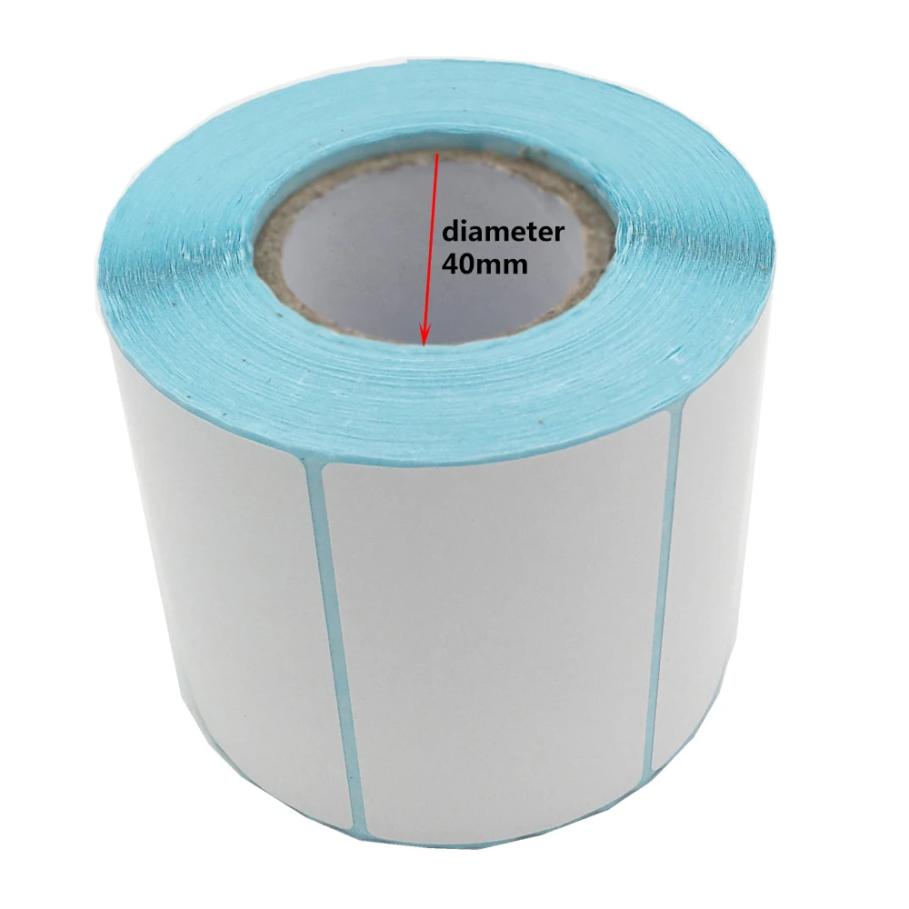 Stiker Label sekali pakai,/gulung tiga bukti termal Label kertas perekat diri cetak PaperP stiker segel stiker teh susu