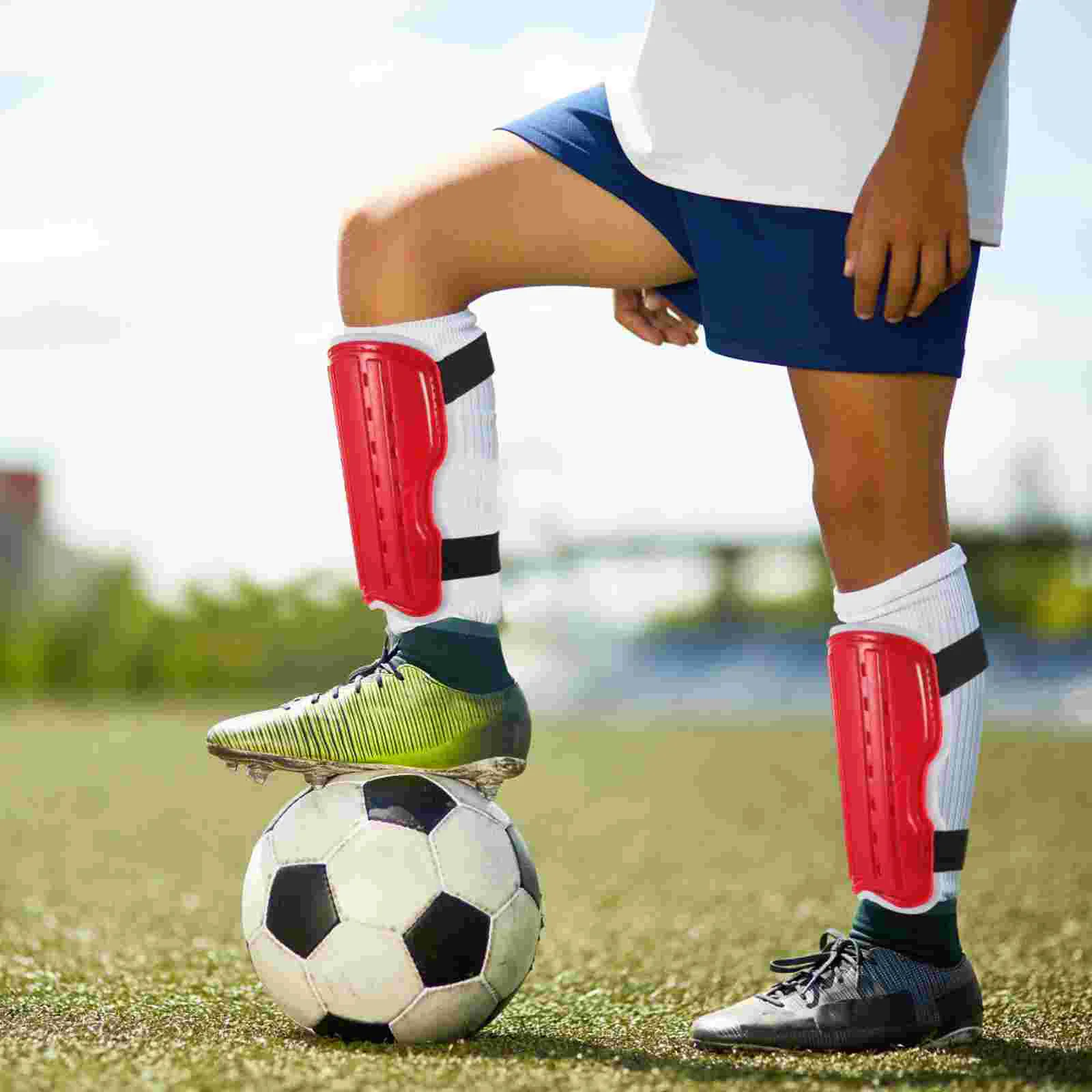 Football Shin Pads Guards Boys Professional Leg Major Calf Braces for Pu Material Youth Knee