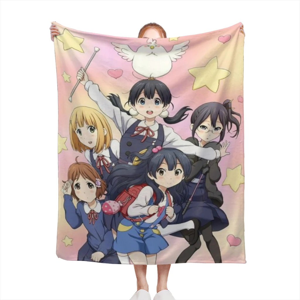 

Tamako Market Medium Blanket Comforter Flannel Soft throw Blankets Warm Home and Decoration