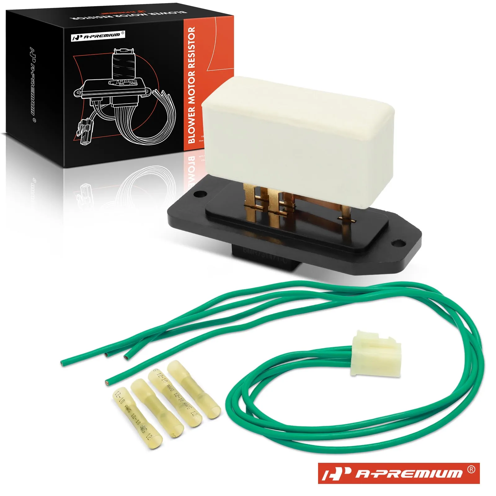 A-Premium Heater Blower Motor Resistor with Wire Harness for Toyota 4Runner 1996-2002