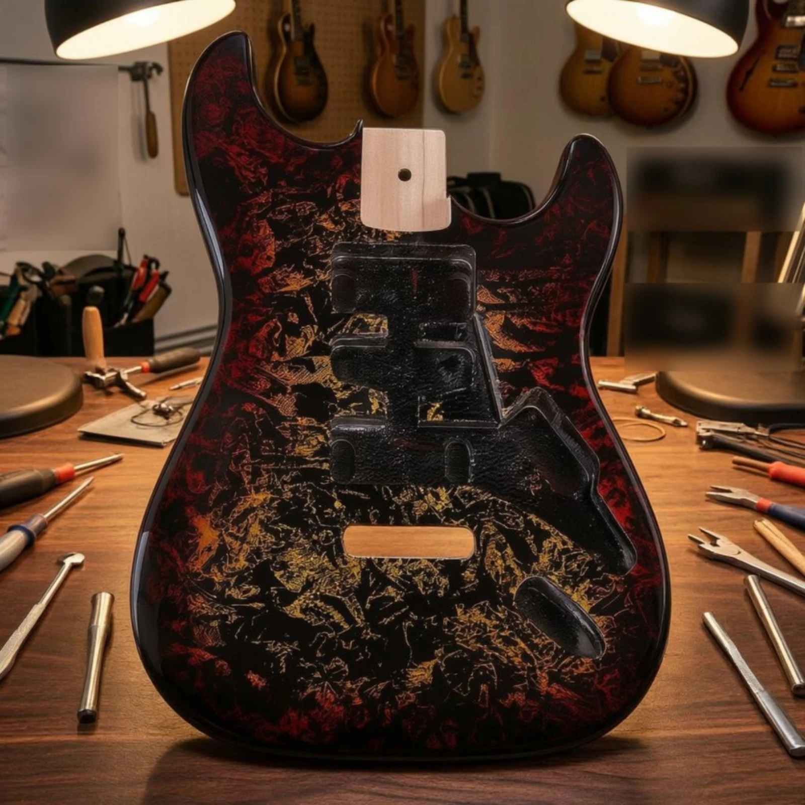 Elektro Gitar Gövdesi Yönlendi - Musical Instrument Diy incelemesi ve fiyatı