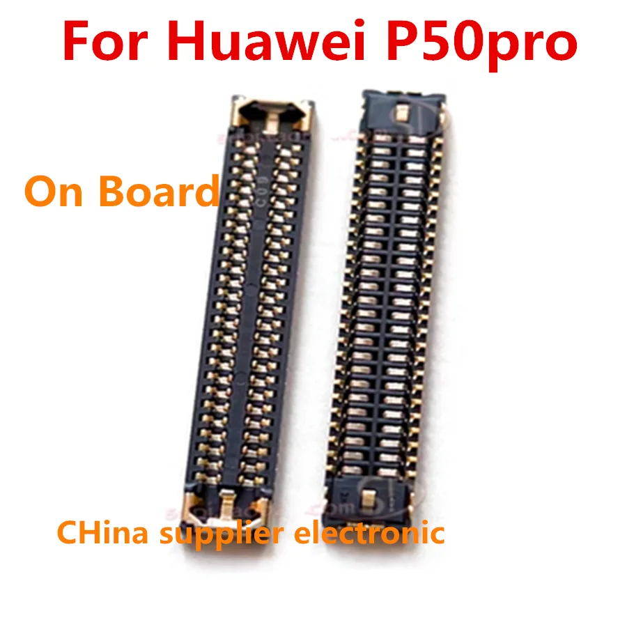 10PCS-100PCS Usb Charger Charging Dock Port Flex FPC Connector Plug  For Huawei P50pro Board Flex Send small board seat 50Pin