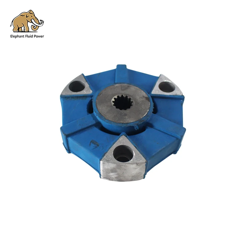 High Quality Raw Rubber Coupling Assy Blue YANMAR 146 13T for Excavators Retailer Maintenance Service