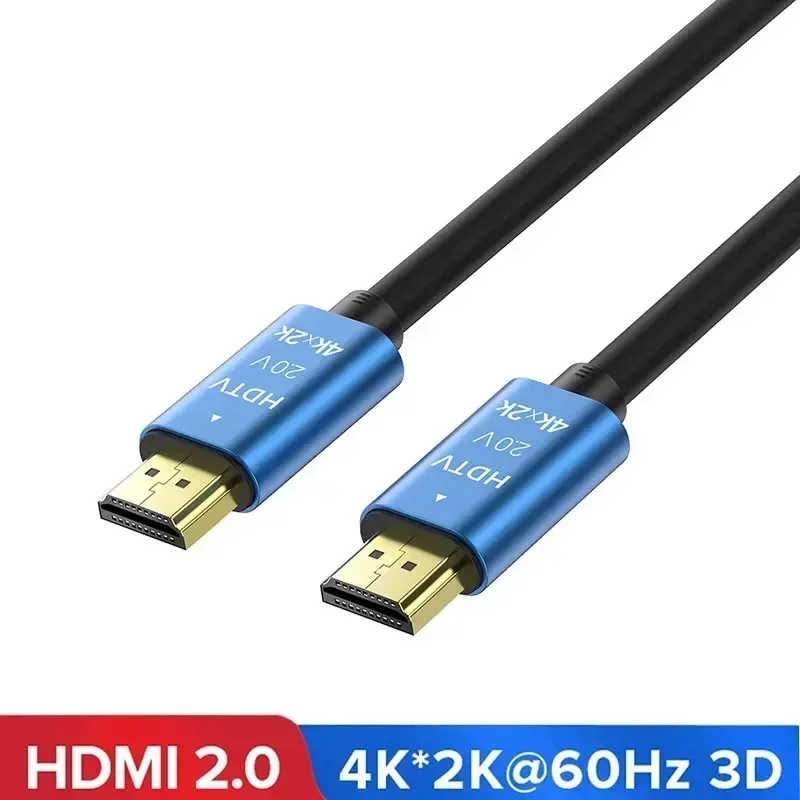 

HDMI-Compatible Splitter Digital Cable Male-male Cord 1.5m 10m 20m Audio Cable 2.0 Wire 4K 60Hz for Xiaomi Xbox PS5 PS4 Laptops