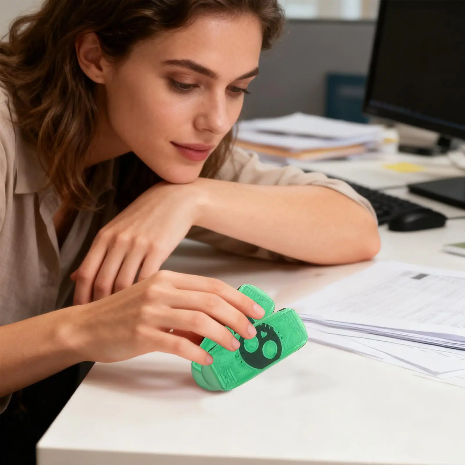 Mini Deskorolka na Palec Magnetyczna Kreatywna Gra Zabawka Drukowana w 3D Fajne Mini Deskorolki dla Dorosłych Dzieci Chłopców Dziewcząt do Nauki Szkoły