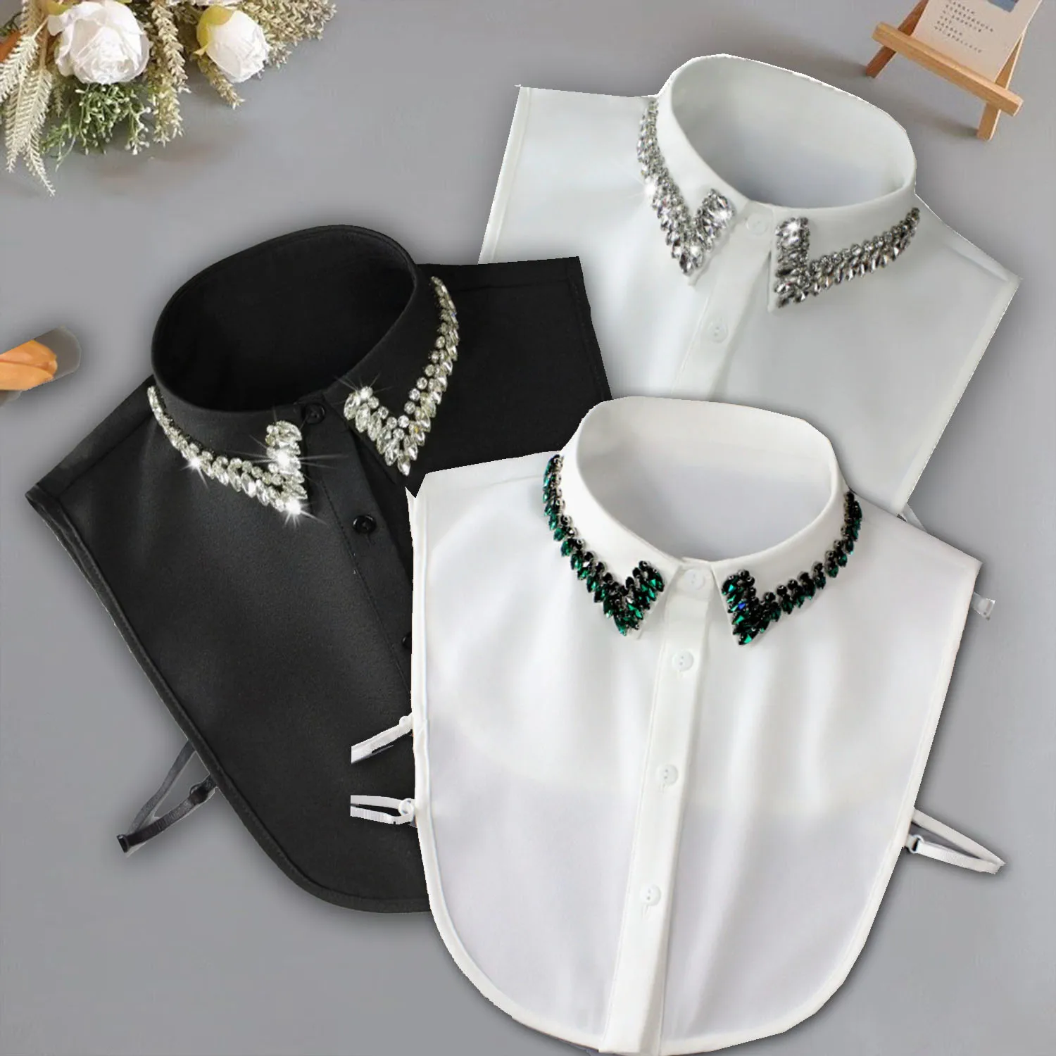 camisa-de-colarinho-falso-branco-para-mulheres-com-decoracao-de-diamantes-blusa-com-colarinho-destacavel-e-botao