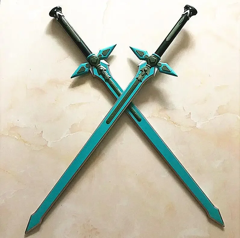 Sword Art Online Kirito Kirigaya Kazuto Kirigaya Sword Repulsor Dark cosplay prop Asuna Yuuki blue sword cosplay prop