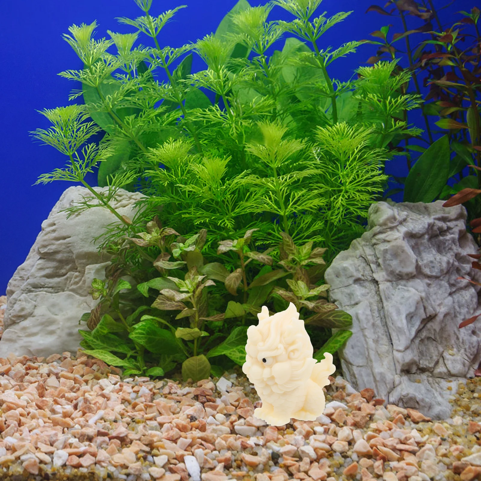 

Compact Mini Kylin Statue Small Fu Lion Sculpture Car Hanging Decoration Classic Animal Ornament Spacesaving Design