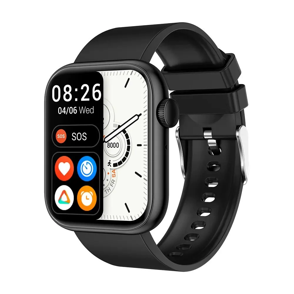 

Hot Selling Smart Watch Full Touch Screen Bluetooth Waterproof Temperature Test Sport Fitness Tracker Smartwatch For Ladies