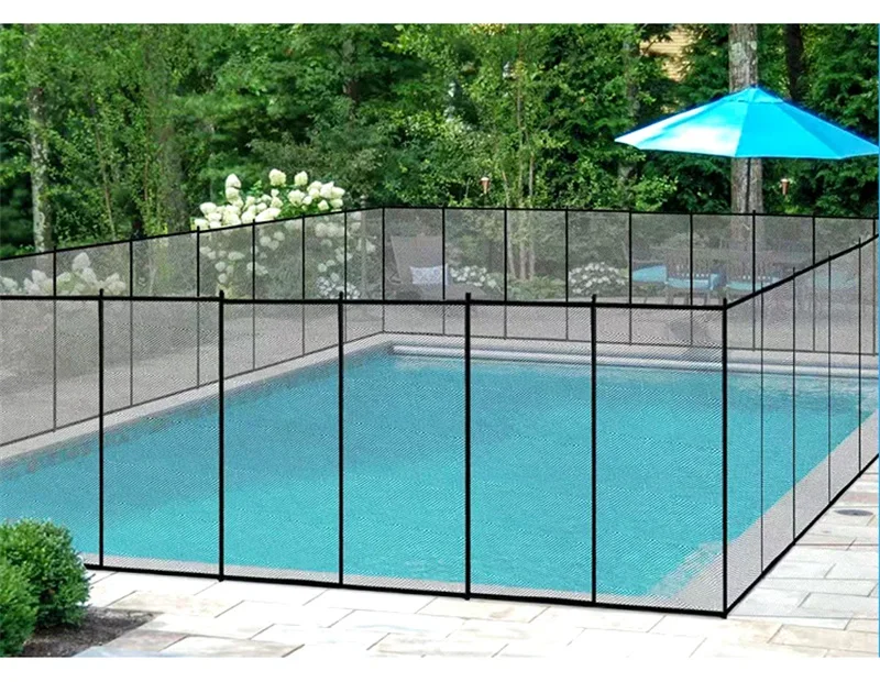 

TAK Portable Swimming Child Removable Pool Fence Panel Mesh Folding Pool Fence