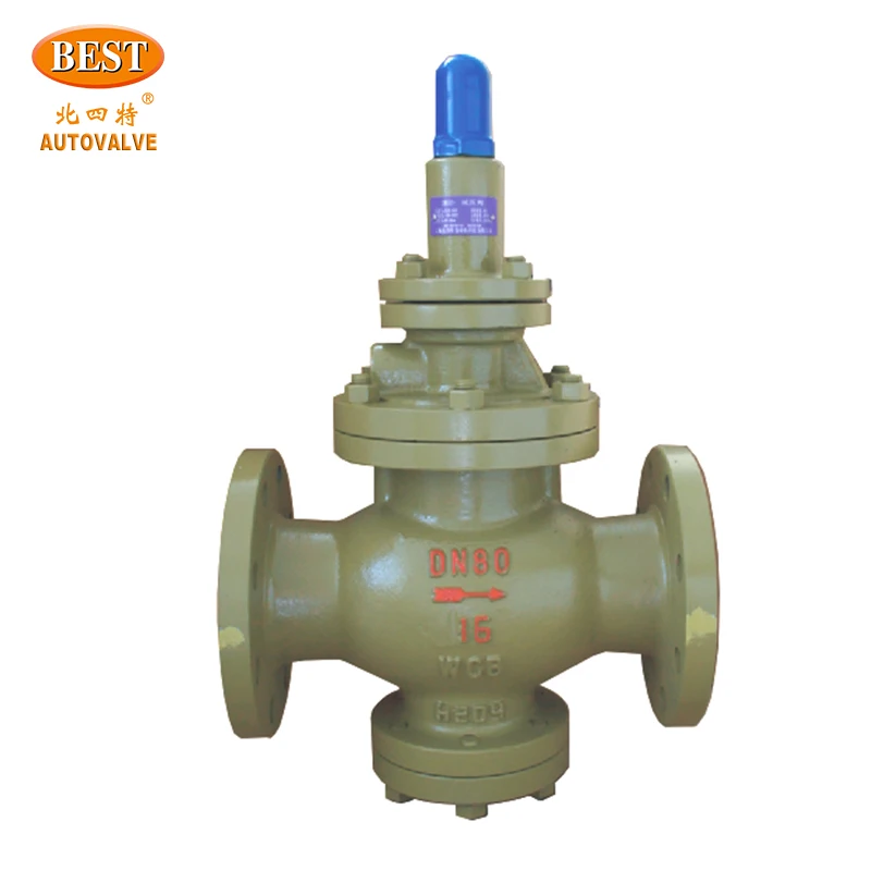 Y43-C Carbon Steel Y43-B Stainless Steel Series Flange Piston Type Pressure Reducing Valve