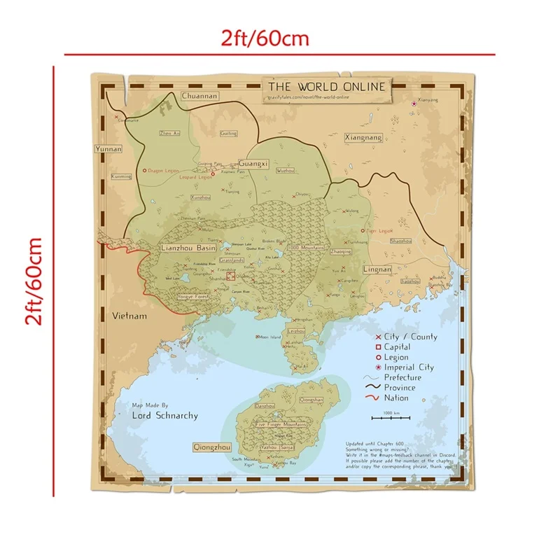 Póster de arte de pared con mapa Retro para niños, pintura en lienzo sin marco, decoración del hogar para sala de estar, suministros escolares, 60x60cm