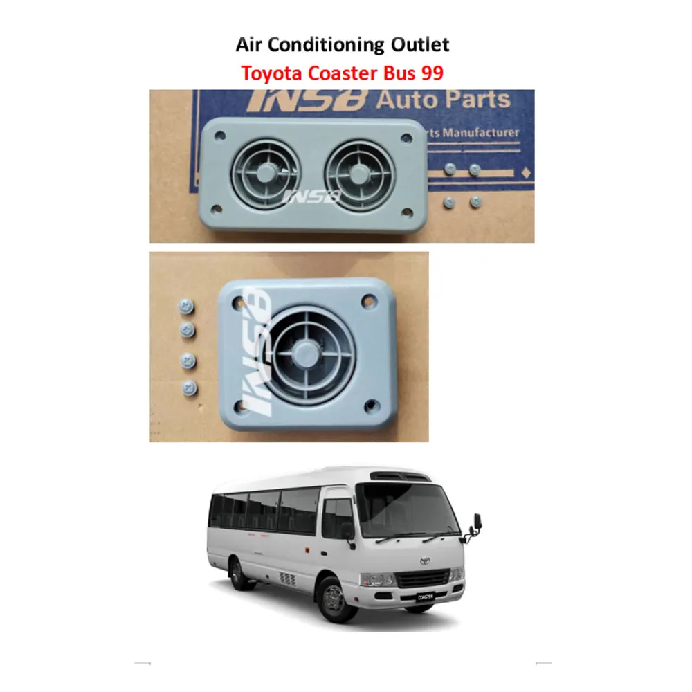 INSB 1 Pcs Air Conditioning Outlet AC Front Grille Console Vent Wind Outlet for Toyota Coaster Bus 99