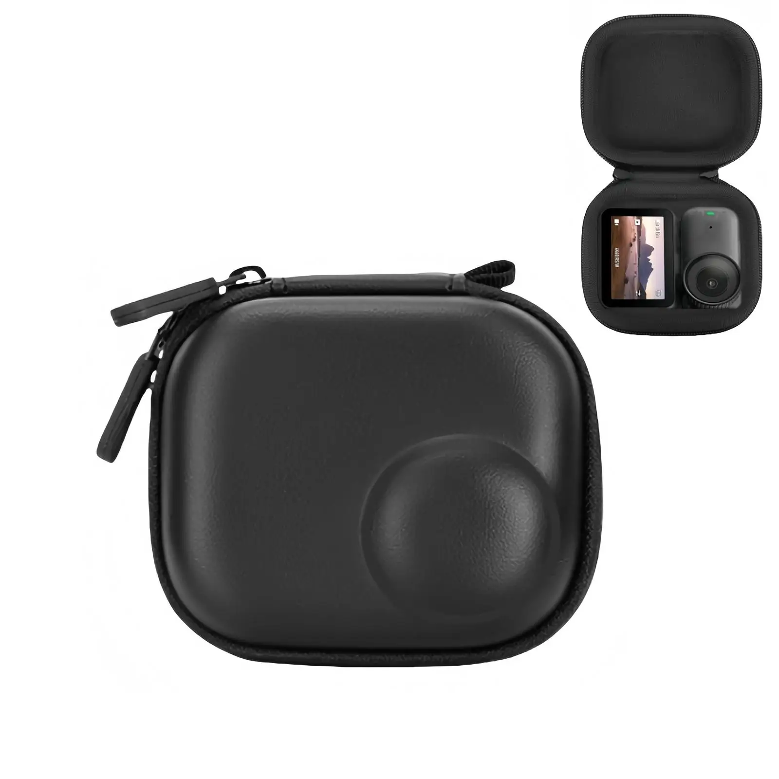 For DJI Osmo Nano PULUZ Mini Portable EVA Hard Storage Bag (Black)