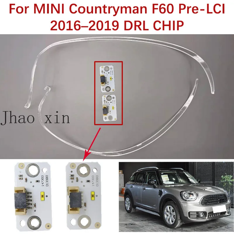 For BMW MINI Countryman F60 Pre-LCI 2016-2019 Ballast White Light Car Daytime Lights DRL CHIP Lamp Tube Angel Eyes Circuit Board