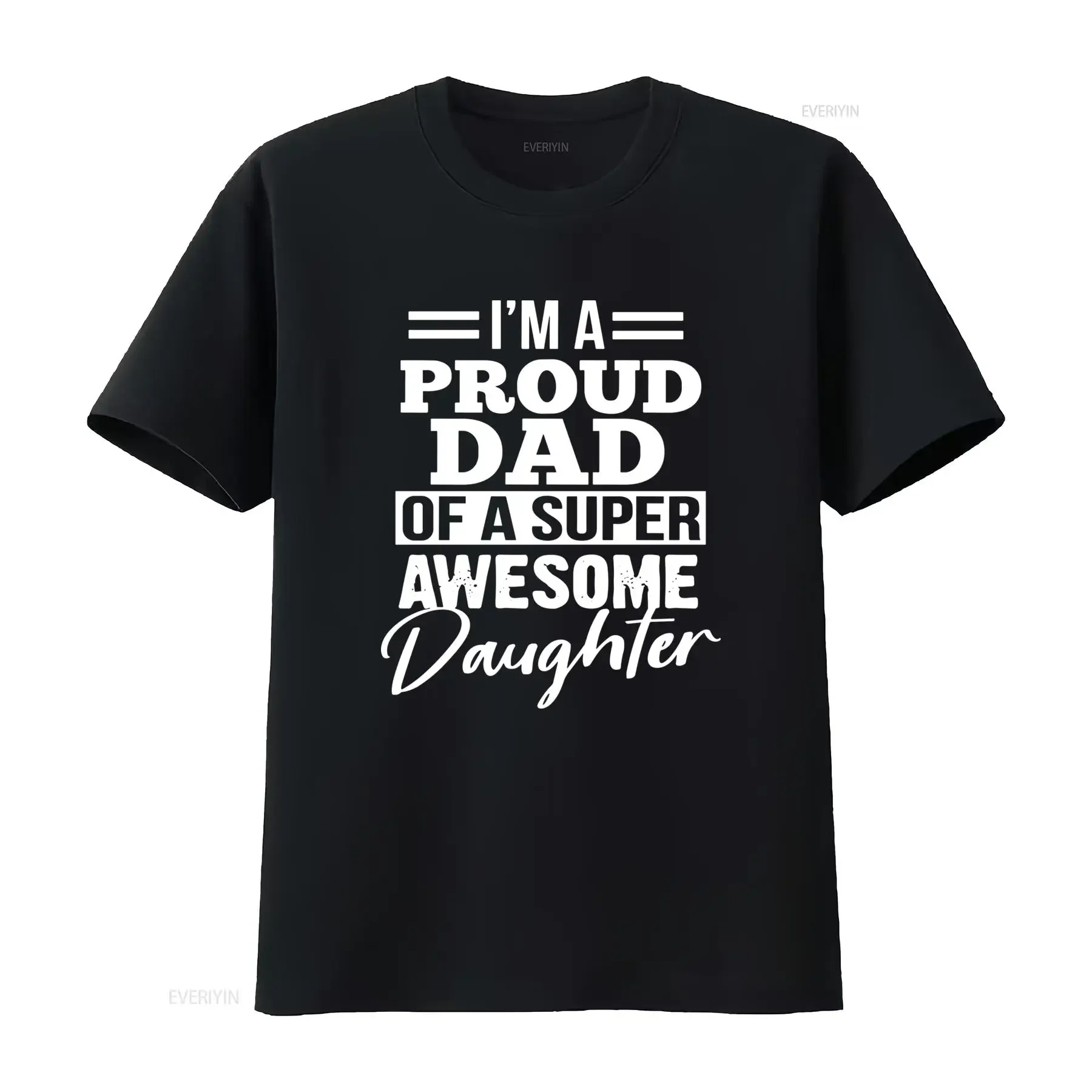 Im A Proud Dad Of Super Awesome Daughter Fathers Day Graduation T Shirt vintage Washed Versatile Comfortable designer clothes