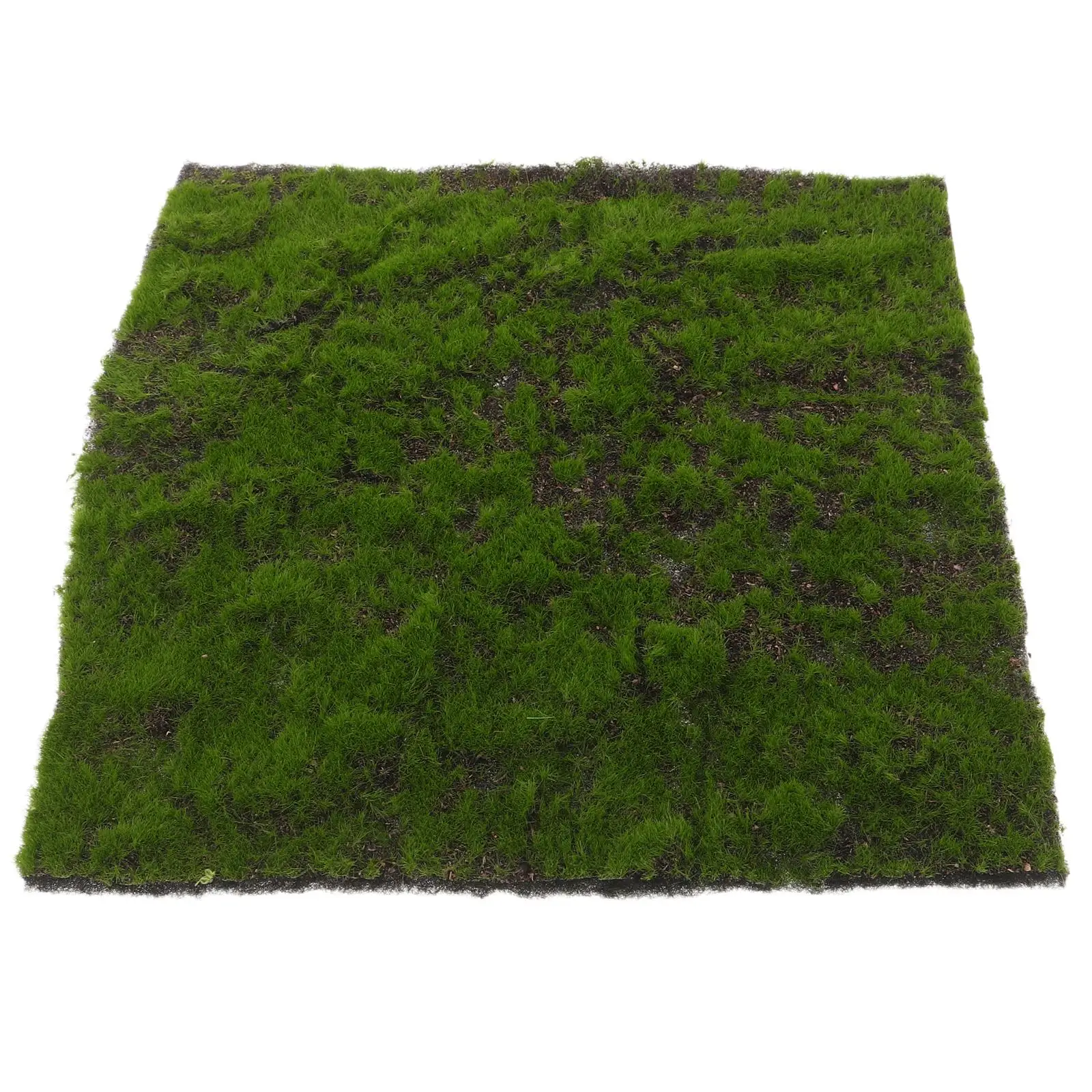 Faux gazon de mousse artificiel 12x12 pouces, pour l'artisanat, tapis de mousse artificielle réaliste pour Terrarium, jardin féerique, décoration intérieure et extérieure