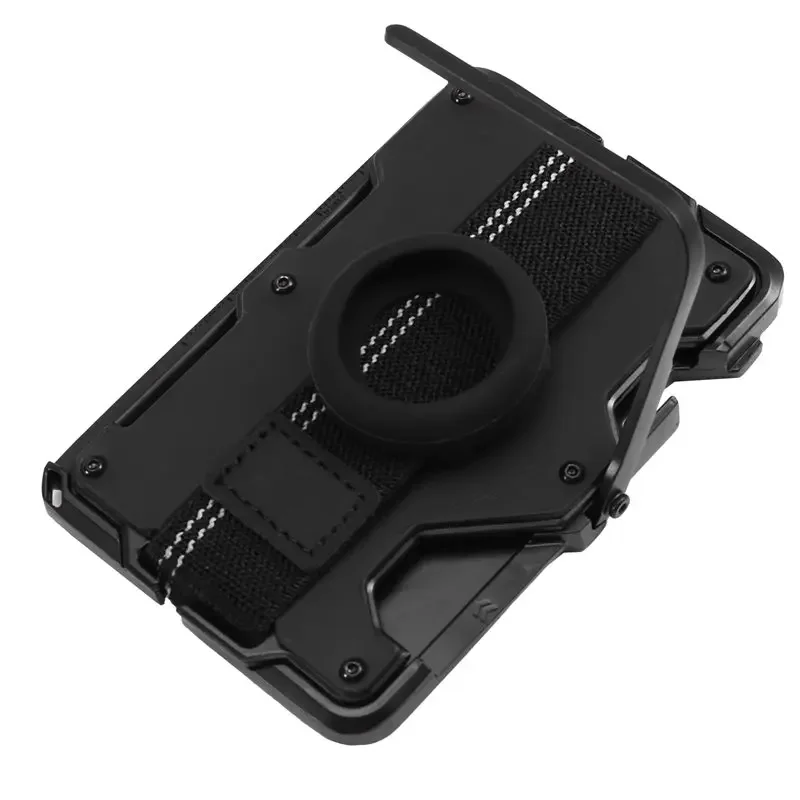 NEW-Anti-Fraud Magnetic Metal Card Holder Stand for Men' Business S Phones Credit Card Storage Functionality