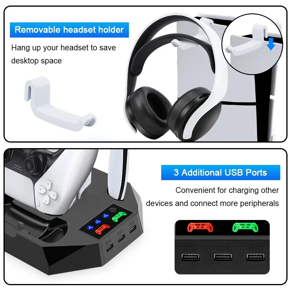 Thumbnail 4 - #35 Latest PS5 Vertical Stands Offers