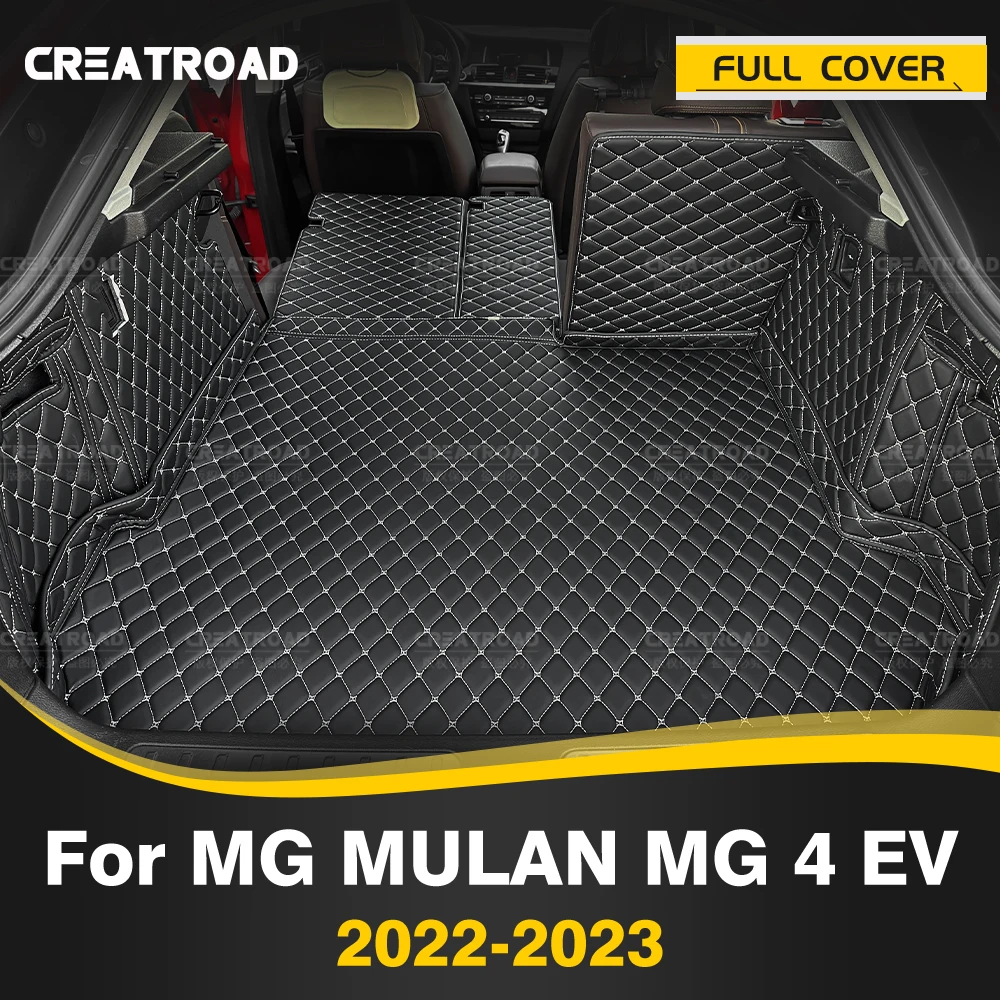 

CREATROAD For MG MULAN MG 4 EV 2022-2023 Auto Full Coverage Trunk Mat Car Protective Pad Cargo Liner Interior Accessories