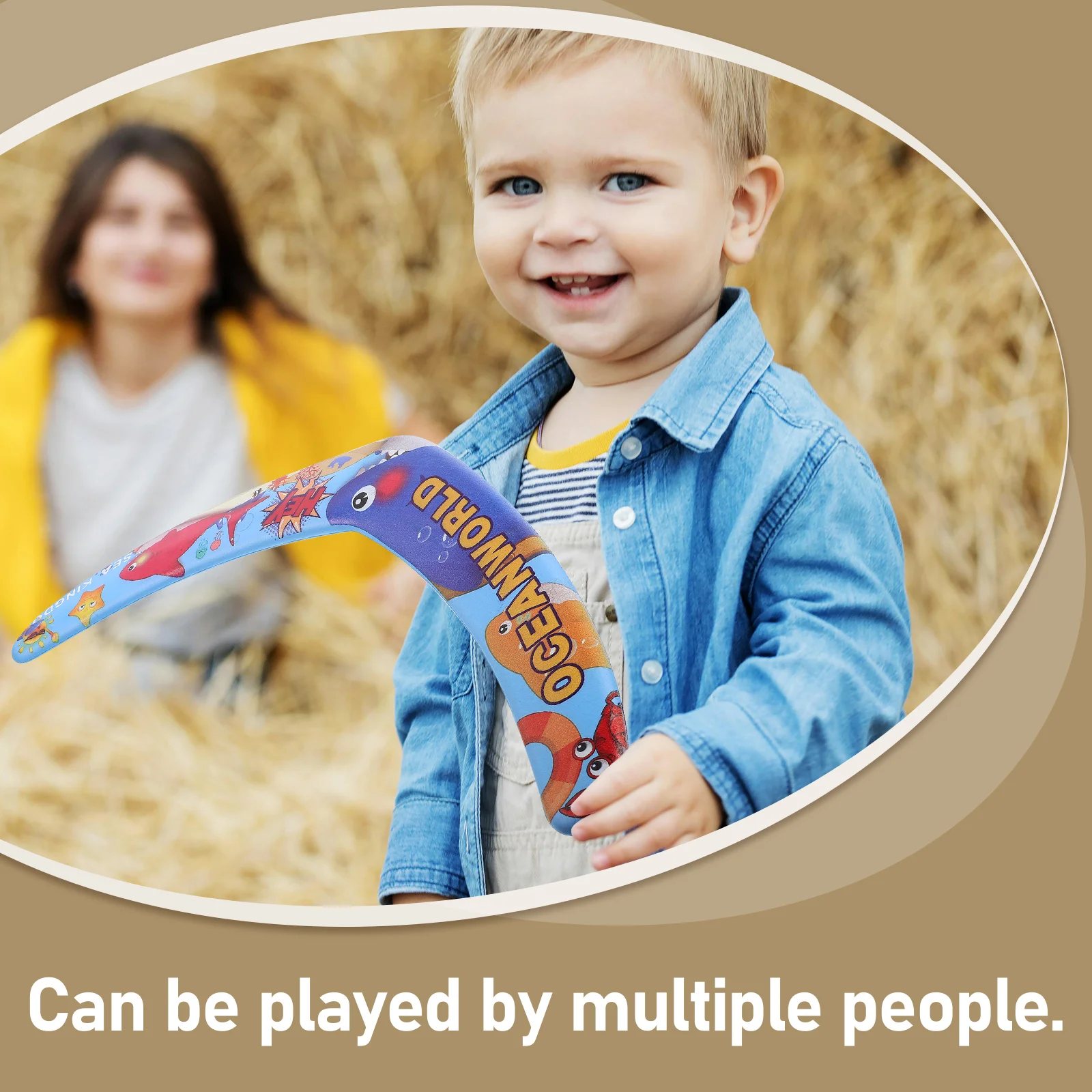 Zabawki do rzucania bumerangami, miękkie i lekkie, dla chłopców, wykonane z pianki EVA, idealne na plażę i do sportów dla dzieci.