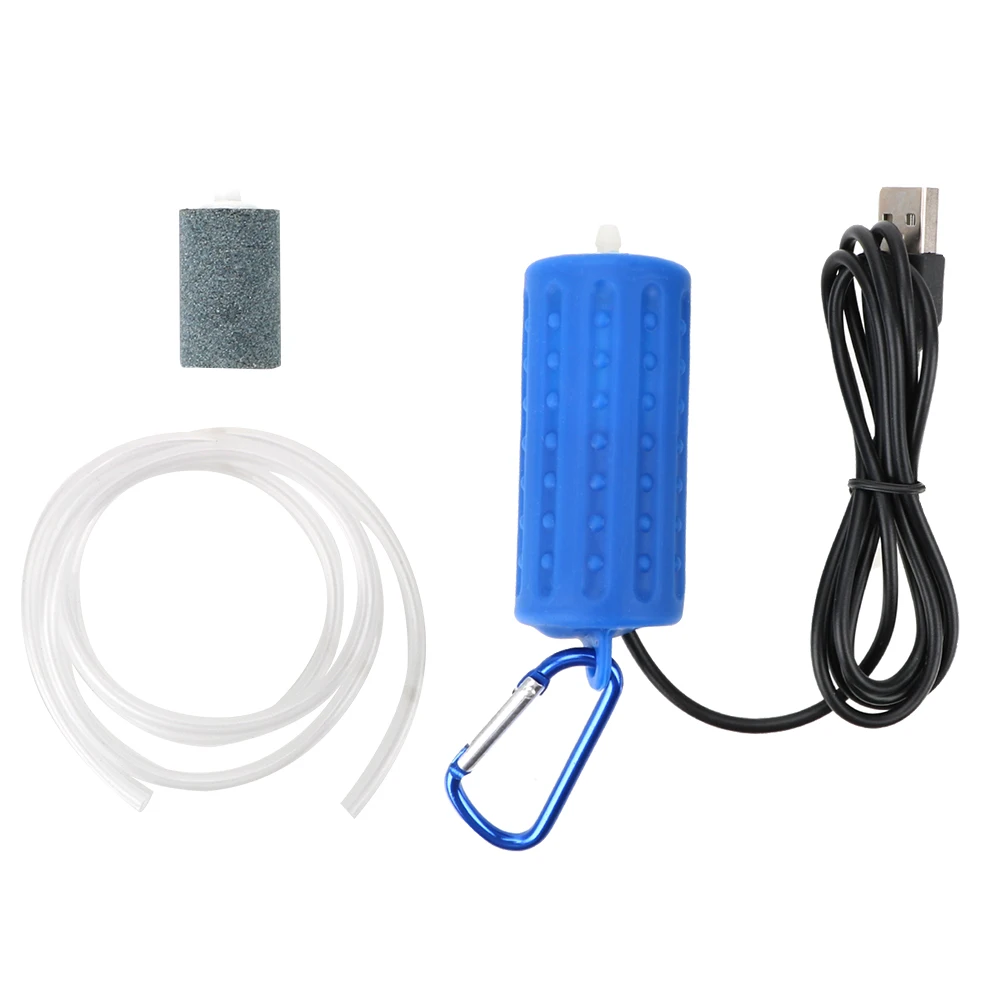 Antislip Mute Energiebesparende benodigdheden Mini USB Aquariumaccessoires Aquatic Terrarium Filter Aquarium Fish Tank Zuurstof Luchtpomp
