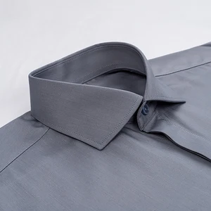 Windsor Französisch Kragenmanschuppenhemd Herren Modearm Lange Luxusgeschäft formelle Hemden bedeckte Knopfknopf 10 Hauptverkäufe Babyhemd - №10