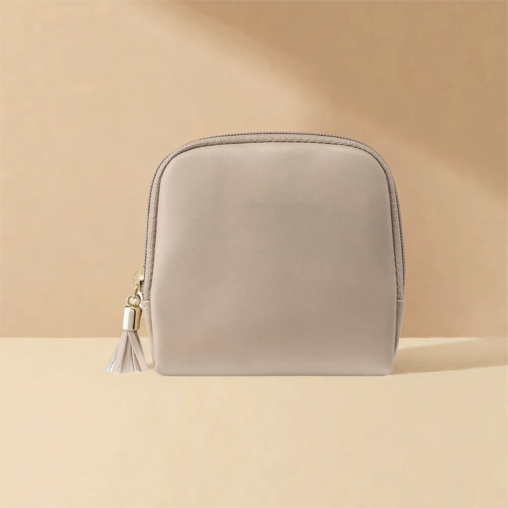 شرابة مجوهرات التعبئة حقيبة بو الجلود خواتم قلادة حقيبة مستحضرات التجميل الصغيرة سعة كبيرة المنظم مجوهرات حقيبة للتخزين السفر