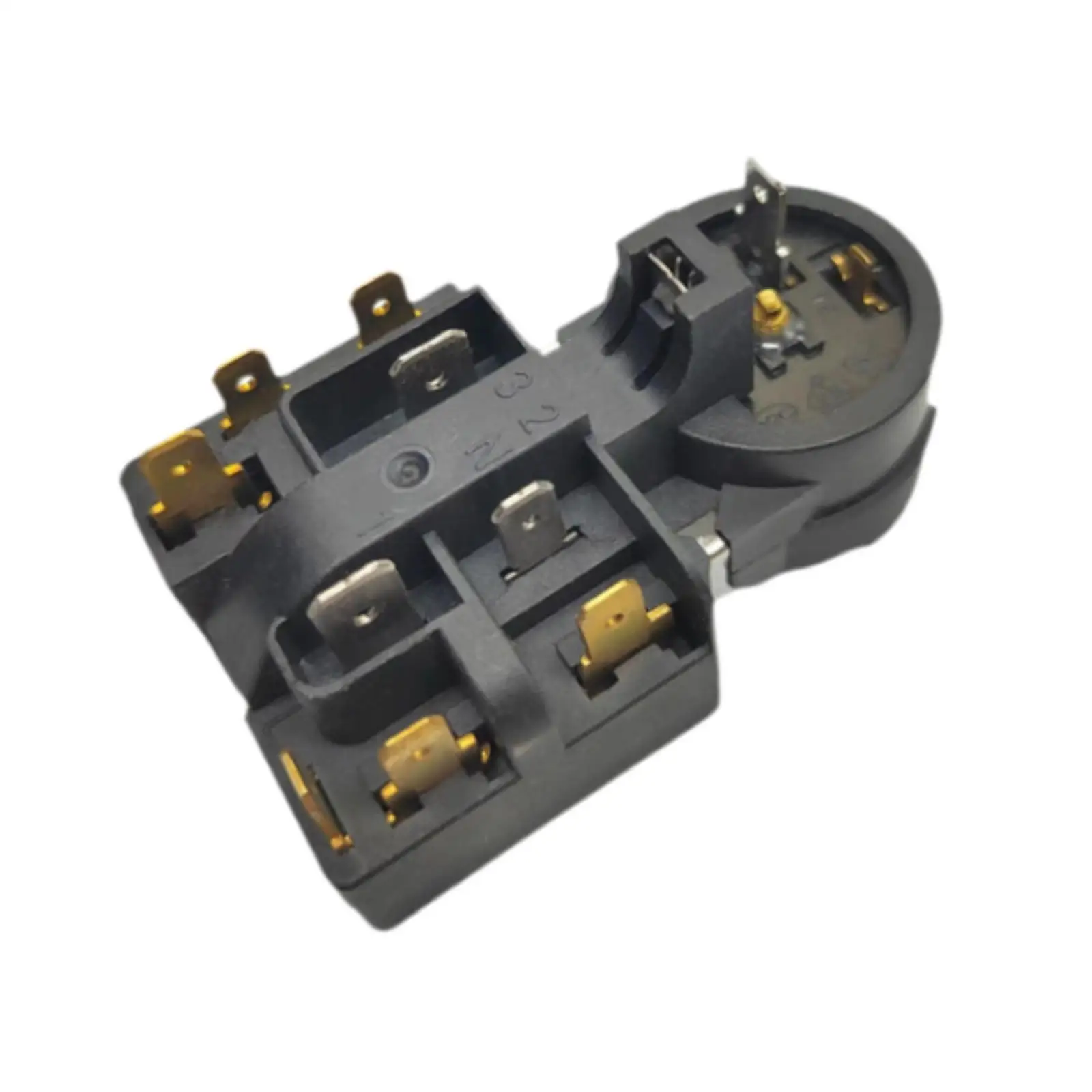 ตู้แช่แข็งคอมเพรสเซอร์ PTC Starter มัลติฟังก์ชั่ Lower ราคาเริ่มต้นที่ Current PTC Starter รีเลย์ QP3-12A สําหรับตู้เย็นโดยตรงเปลี่ยน