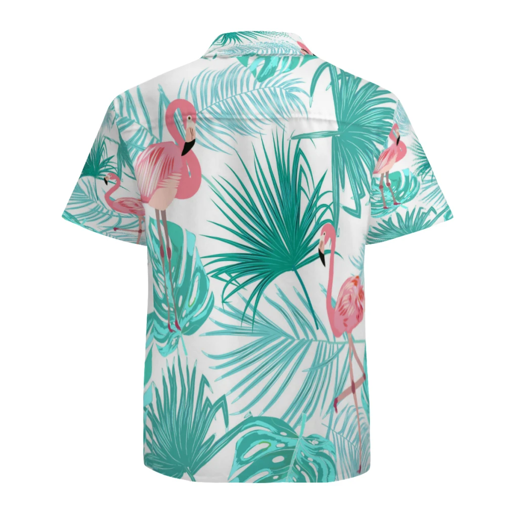 Men's Hawaiian Short Sleeve Shirt Quick Dry Breathable Beach Shirt