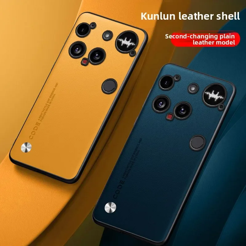 Für Nothing Phone 3-Hülle, einfarbig, PU-Leder, Silikon-TPU-Schutzhülle für Nothing Phone3 Phone (3). Stoßfester harter Bumper