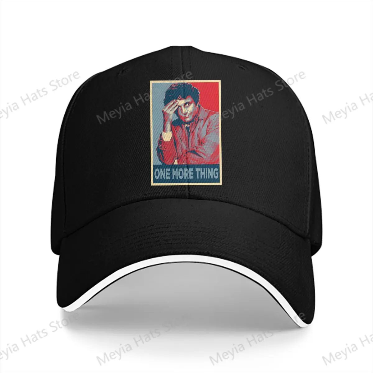 Just One More Retro Columbo Movie Baseball Cap Men Hats Women Visor Windproof Snapback Caps