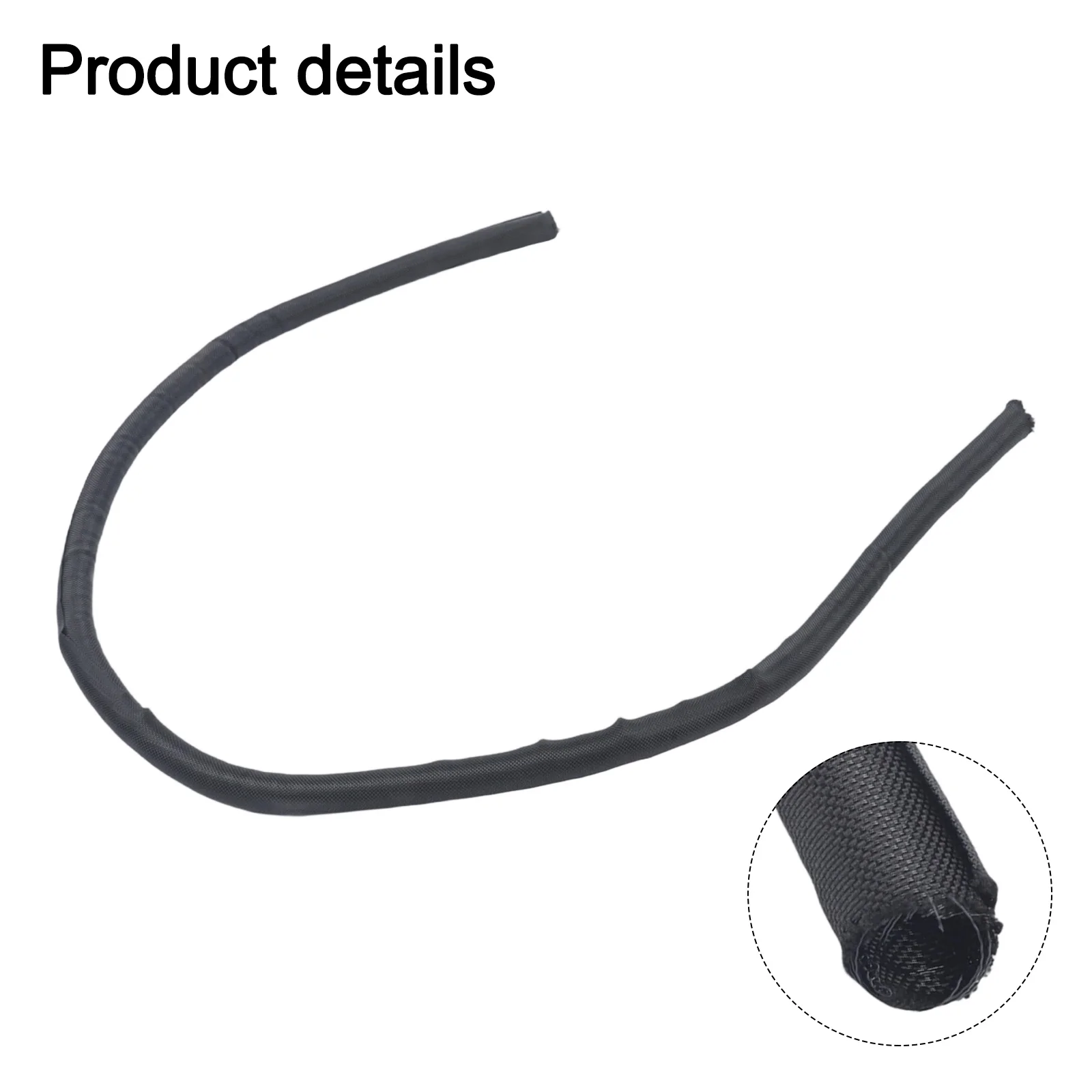 Split design For Braided cable wrap for automotive wire bundles with improved organization and reduced clutter