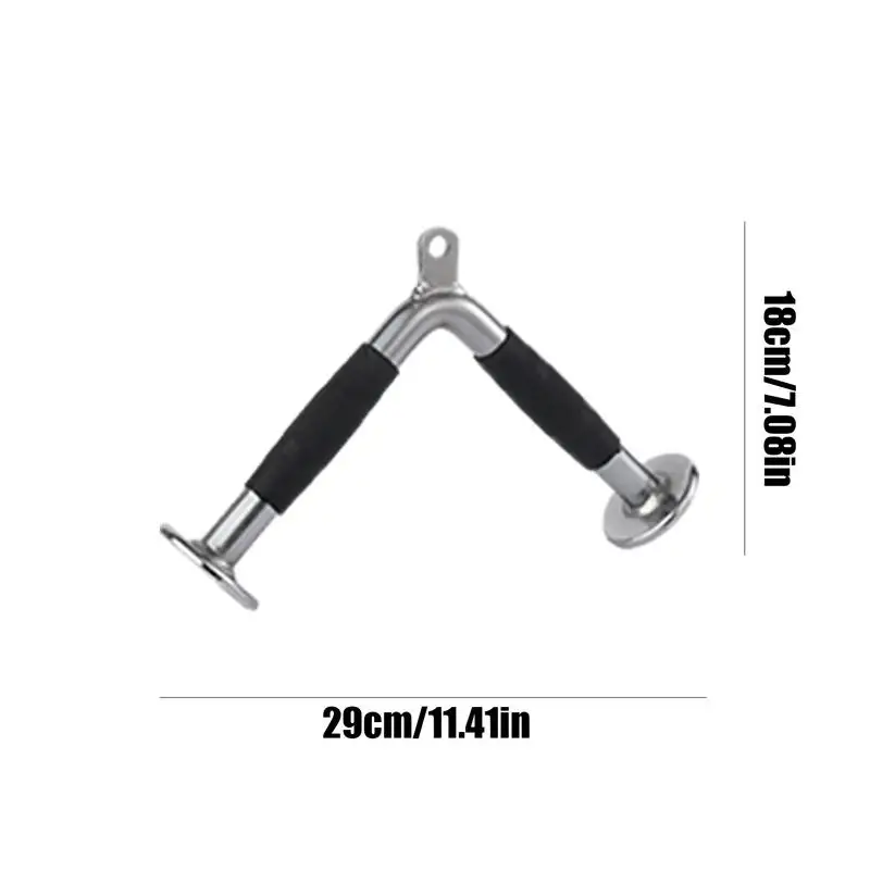 Pulley Attachments For Gym Rustproof Heavy Duty Gym Cable Attachments Multifunctional Non-Slip Safe Grip Weight Machine