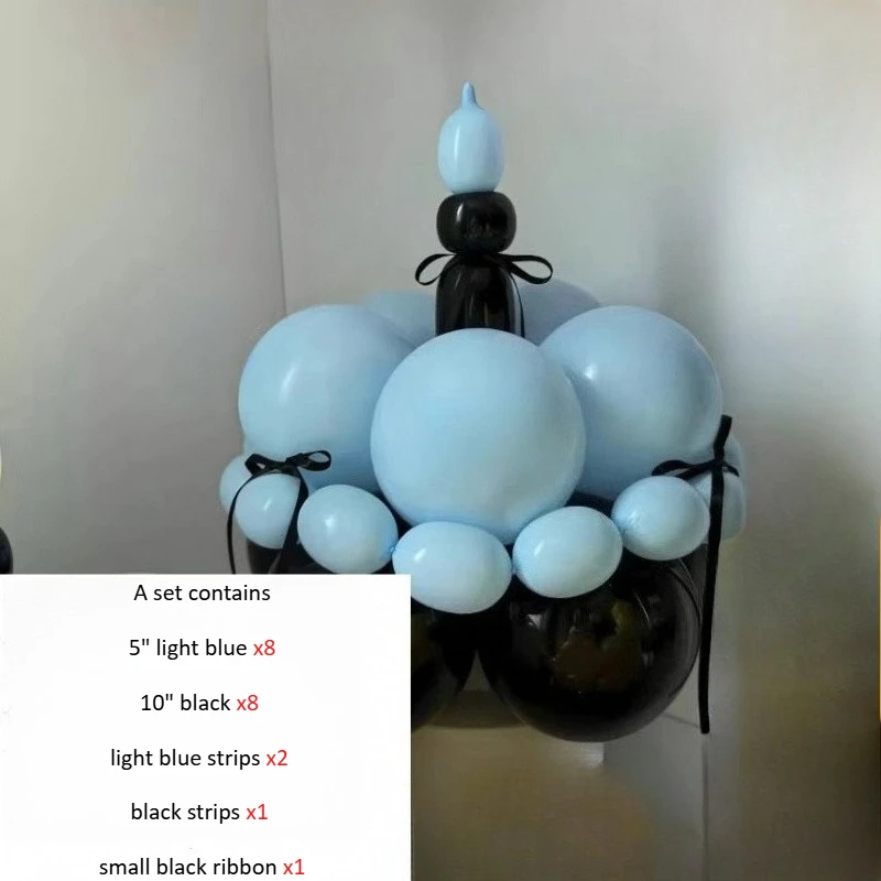 Kuchenballon, DIY, handgefertigtes Material, Kindergeburtstag, Abschlussfeier, Hochzeit, romantische Zeremonie, Foto-Requisiten – Detail 5